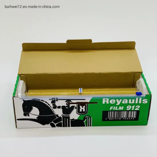 Food Grade PVC Stretch Wrap Fruit Cling Film Package Machine